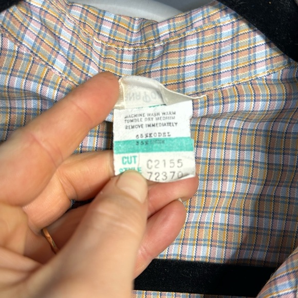 Vintage Dana Point Plaid Button Down - Picture 4 of 12